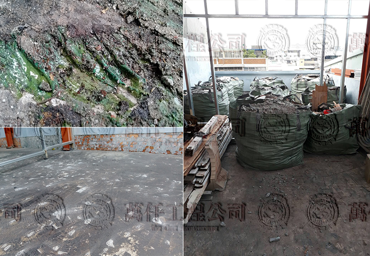 以前頂樓鋪epoxy(就是游泳池用的那種)防水，始終都沒有乾…
